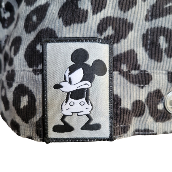 NWT Disney Mickey Mouse Corduroy Sherpa Lined Collar Jacket Size-L - Picture 5 of 14